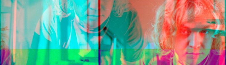 Artistic representation of an AI hallucination, showing a distorted digital face with glitch effects to symbolize incorrec...