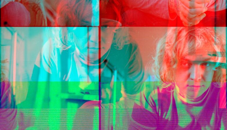Artistic representation of an AI hallucination, showing a distorted digital face with glitch effects to symbolize incorrec...